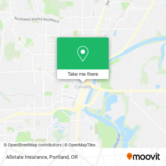 Allstate Insurance map