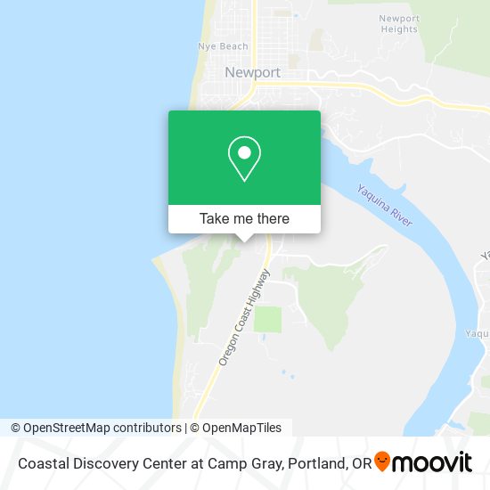 Mapa de Coastal Discovery Center at Camp Gray