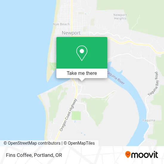 Fins Coffee map
