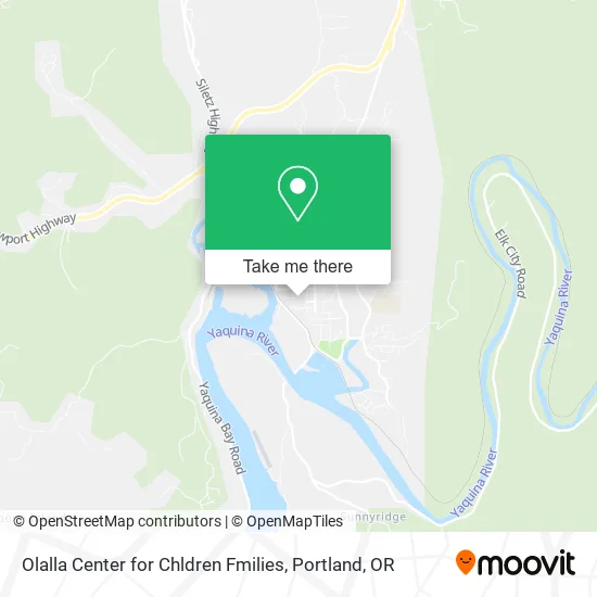 Olalla Center for Chldren Fmilies map