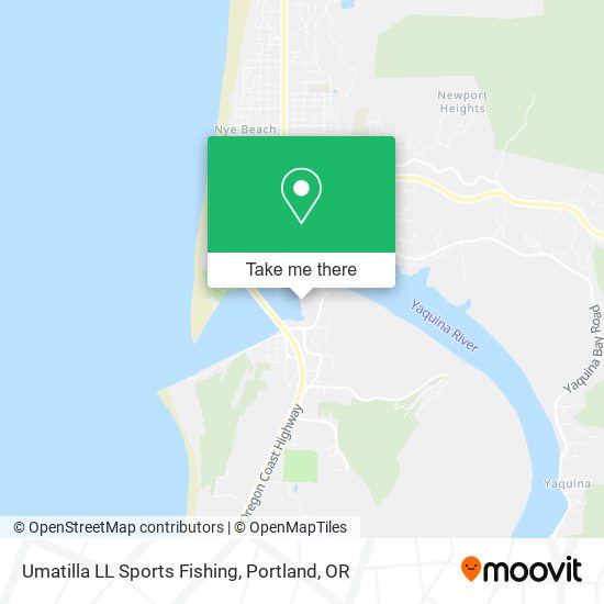 Mapa de Umatilla LL Sports Fishing