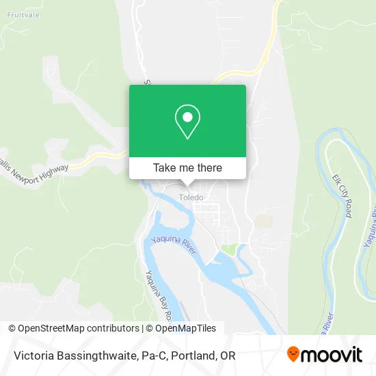 Victoria Bassingthwaite, Pa-C map