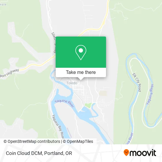 Coin Cloud DCM map