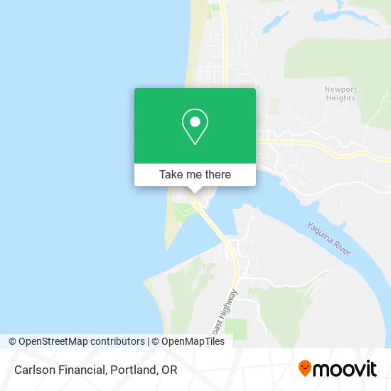 Carlson Financial map