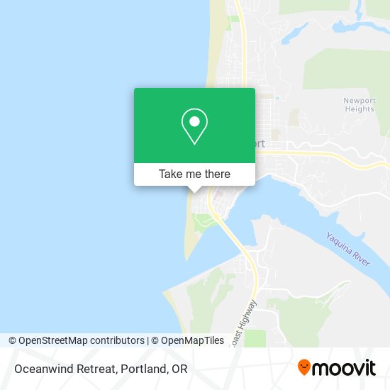 Oceanwind Retreat map