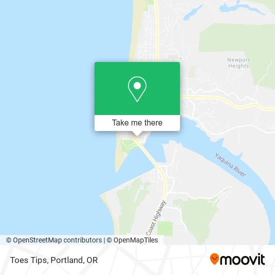 Toes Tips map