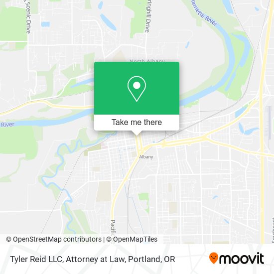 Tyler Reid LLC, Attorney at Law map