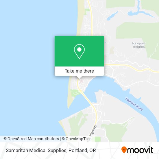 Mapa de Samaritan Medical Supplies
