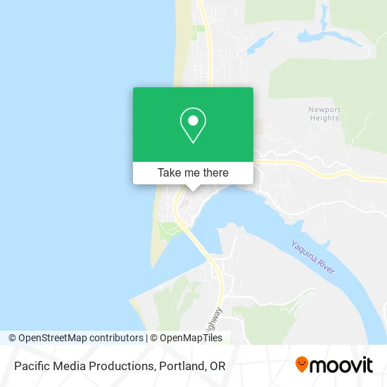 Pacific Media Productions map