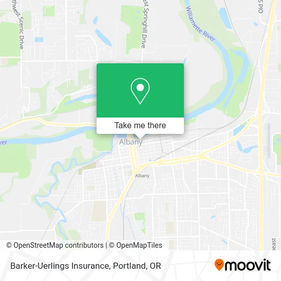 Barker-Uerlings Insurance map