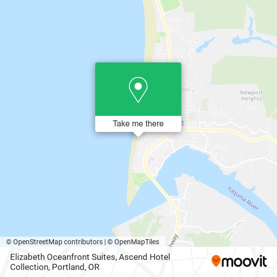 Mapa de Elizabeth Oceanfront Suites, Ascend Hotel Collection