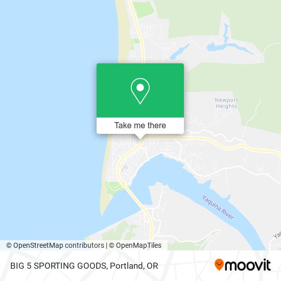 Mapa de BIG 5 SPORTING GOODS