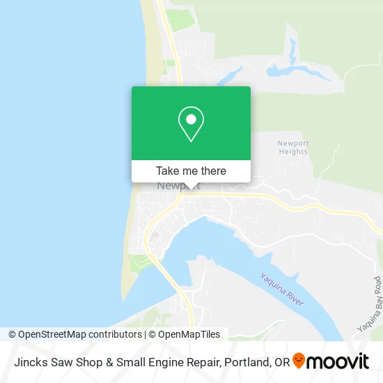 Jincks Saw Shop & Small Engine Repair map