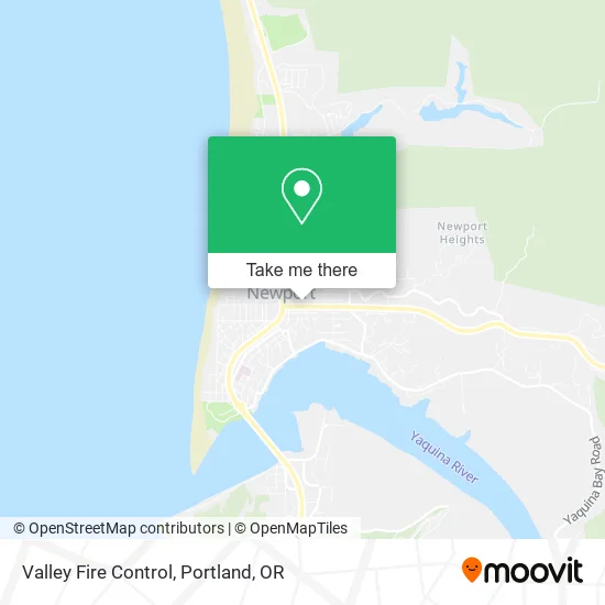 Valley Fire Control map