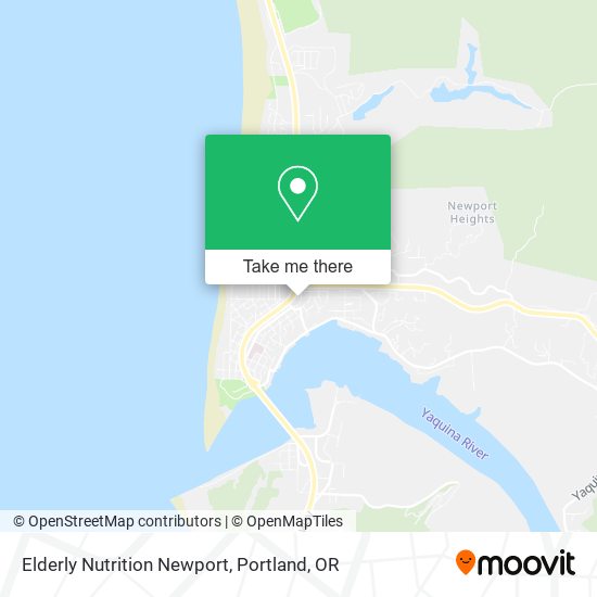 Elderly Nutrition Newport map