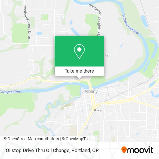 Mapa de Oilstop Drive Thru Oil Change