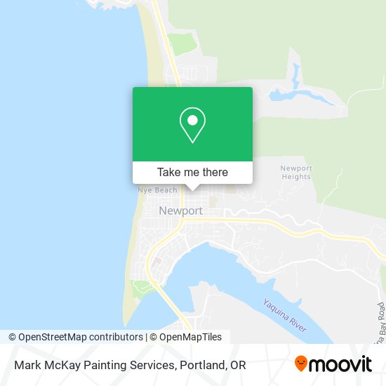 Mark McKay Painting Services map