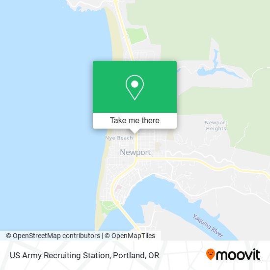 US Army Recruiting Station map