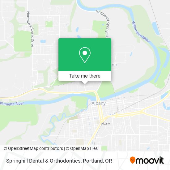 Springhill Dental & Orthodontics map