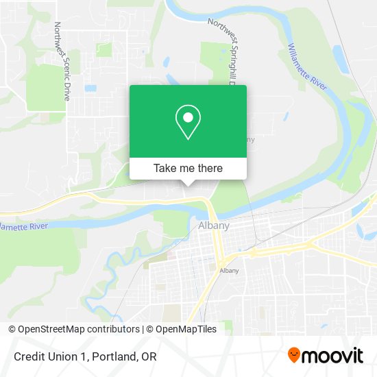 Credit Union 1 map