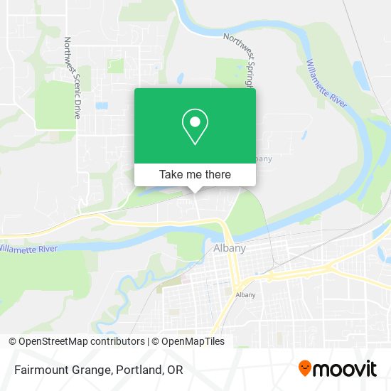 Mapa de Fairmount Grange