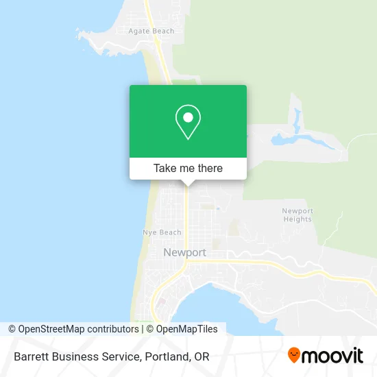 Barrett Business Service map