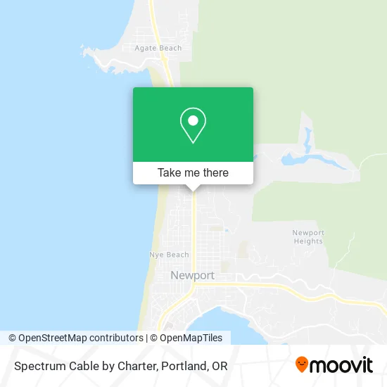 Mapa de Spectrum Cable by Charter