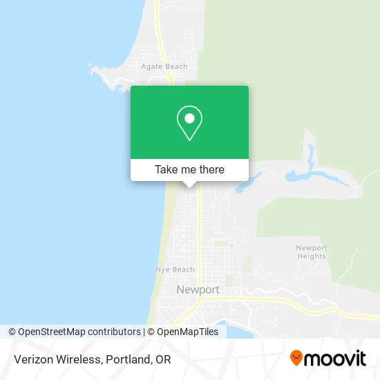 Verizon Wireless map