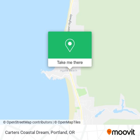 Carters Coastal Dream map