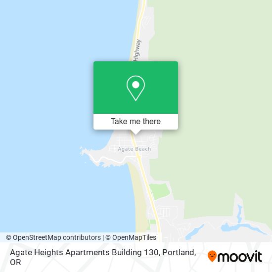 Mapa de Agate Heights Apartments Building 130