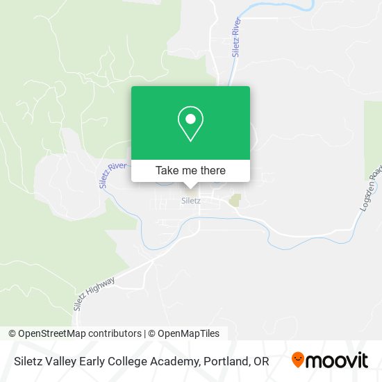 Mapa de Siletz Valley Early College Academy