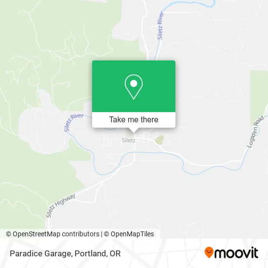 Paradice Garage map