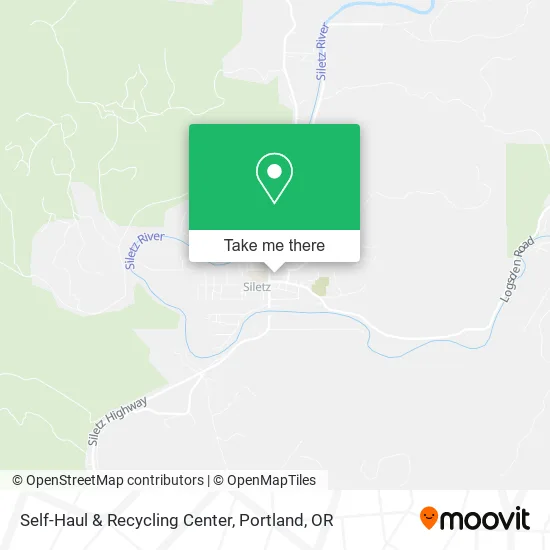 Self-Haul & Recycling Center map