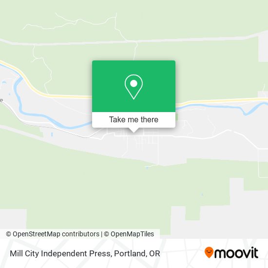 Mapa de Mill City Independent Press