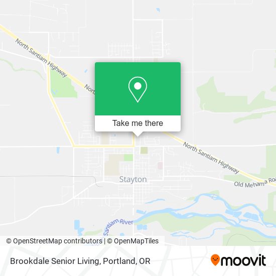 Brookdale Senior Living map