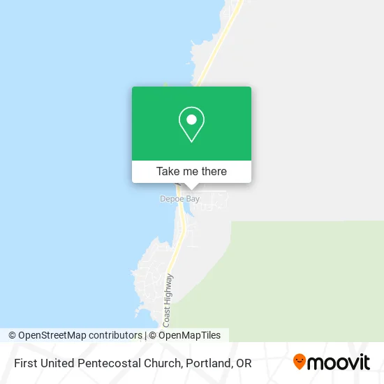 First United Pentecostal Church map