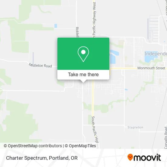 Charter Spectrum map