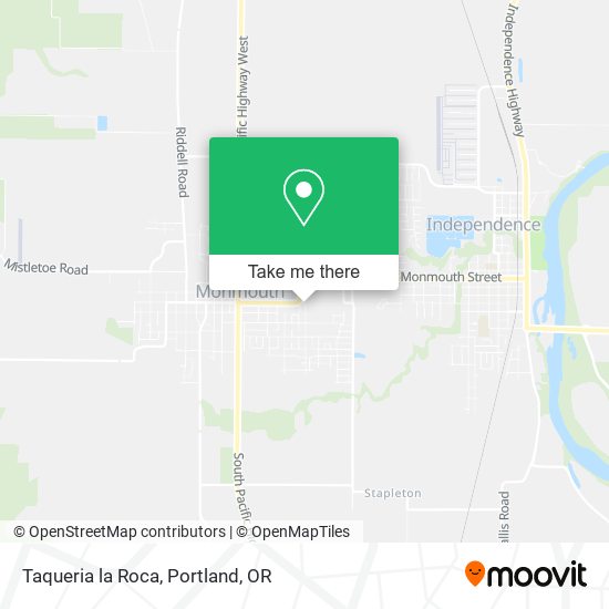 Mapa de Taqueria la Roca