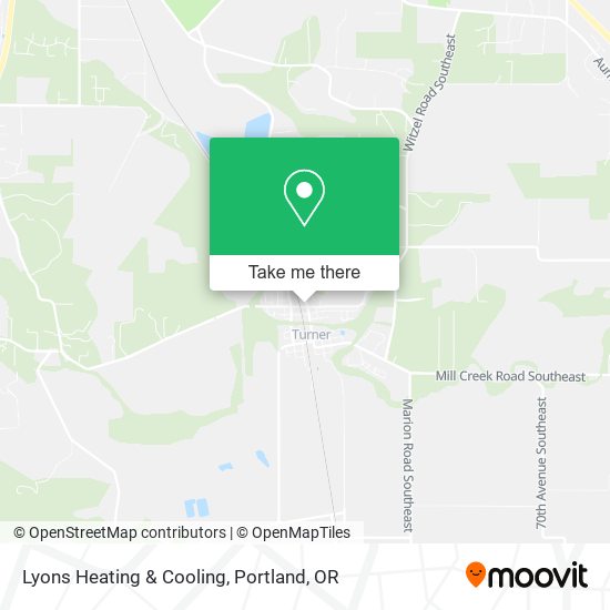 Lyons Heating & Cooling map