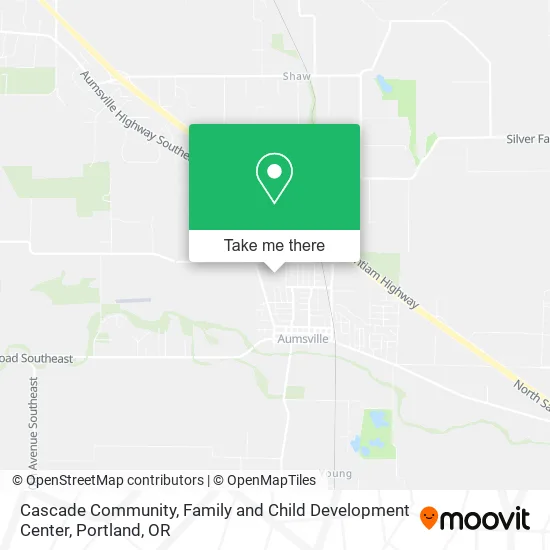 Cascade Community, Family and Child Development Center map
