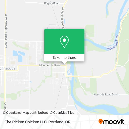 The Picken Chicken LLC map
