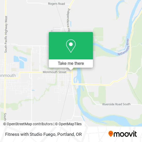Mapa de Fitness with Studio Fuego