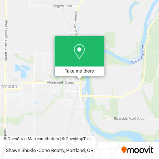 Mapa de Shawn Shukle -Coho Realty