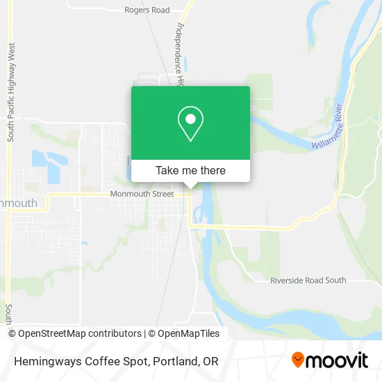 Mapa de Hemingways Coffee Spot