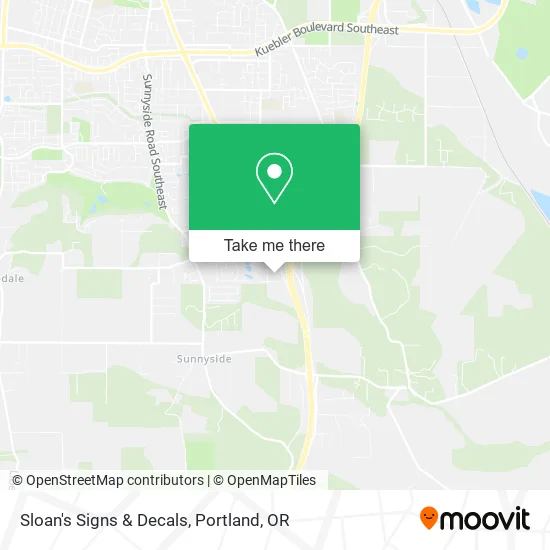 Sloan's Signs & Decals map