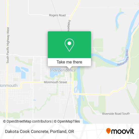 Dakota Cook Concrete map