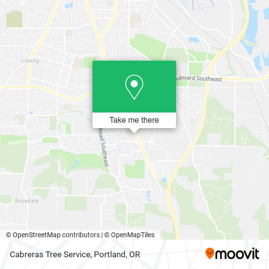 Mapa de Cabreras Tree Service