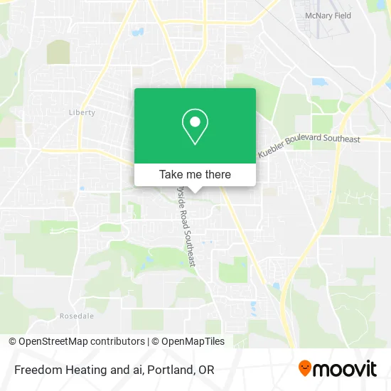 Freedom Heating and ai map