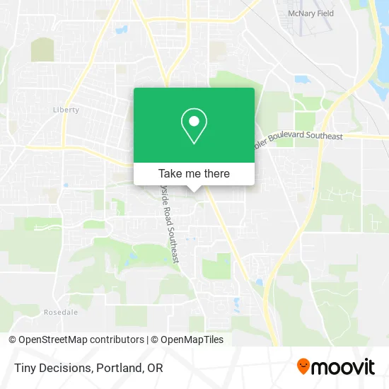 Tiny Decisions map