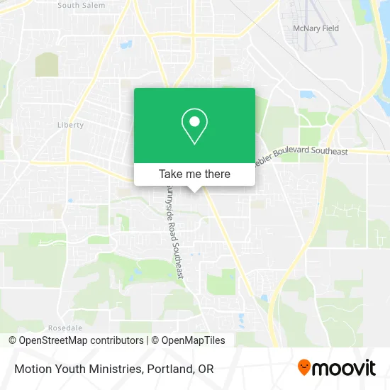 Motion Youth Ministries map